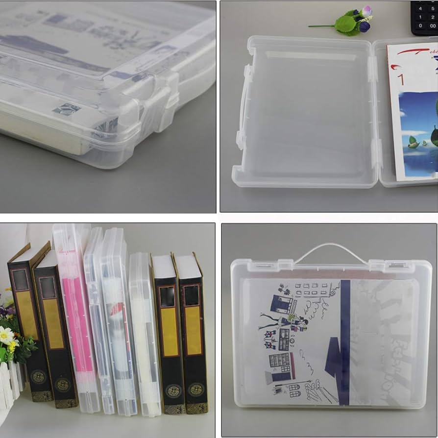 Amazon | Yizunnu透明 A4サイズ完全収納－アクティブファイル